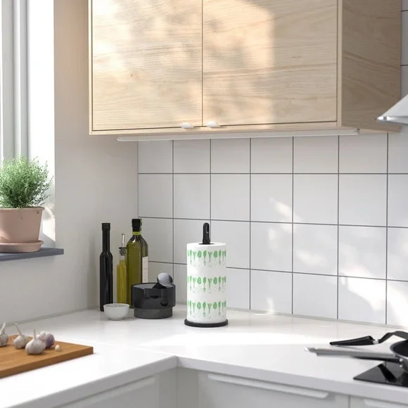 IKEA Stylish Black Paper Towel Holder - Picture 4 of 4